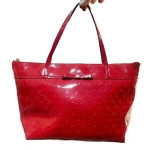 Kate Spade New York Camellia Street Sophie Tote - Red Patent Bow Bag